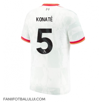 Liverpool Ibrahima Konate #5 Tricou Fotbal Replică 2024-25 Barbati Treilea
